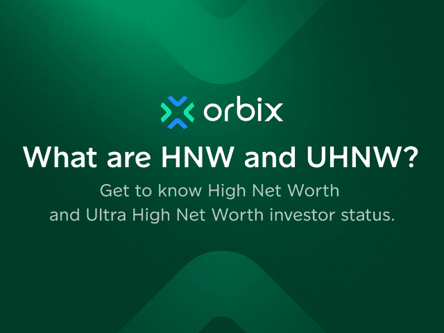 What are HNW and UHNW? 