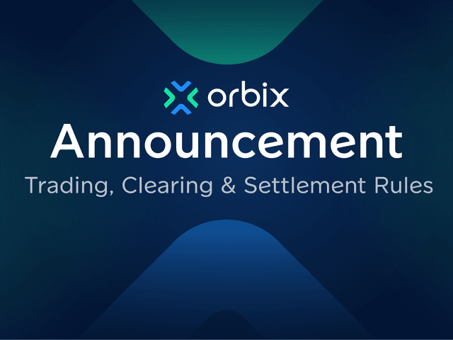 Important Announcement: Trading, Clearing and Settlement Rules